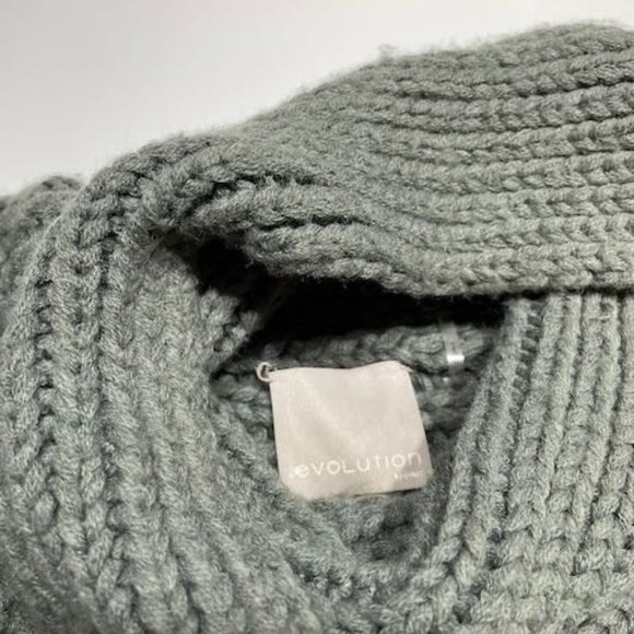 Oversized Grey Chunky Knit - Picture 2 of 6